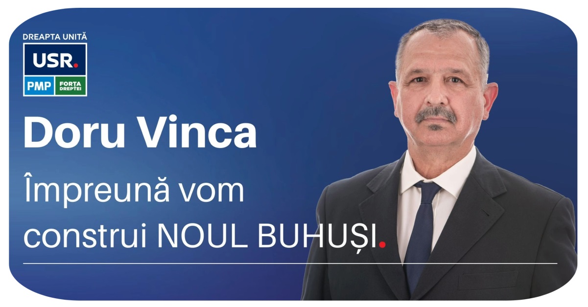 Doru Vinca – Împreună vom construi NOUL BUHUȘI